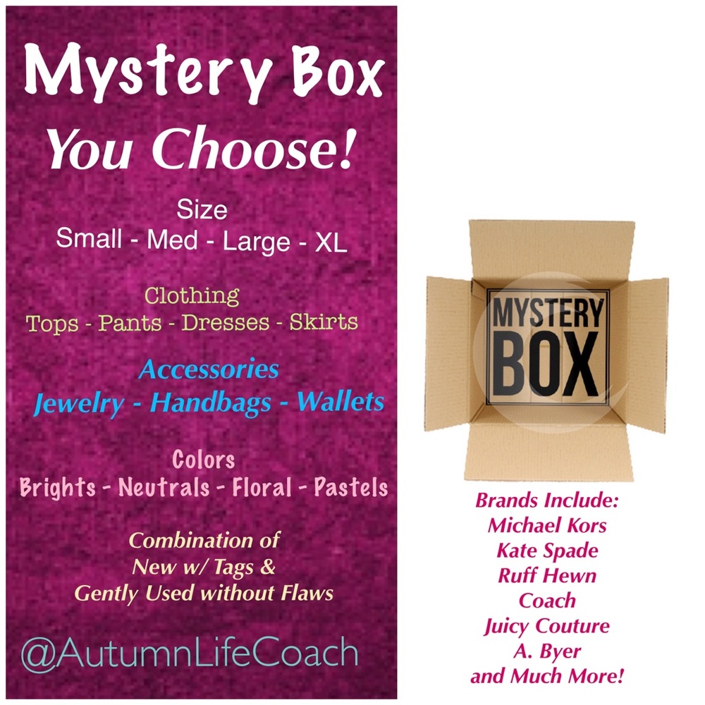 Mystery Box — You Choose! Retail $200+
